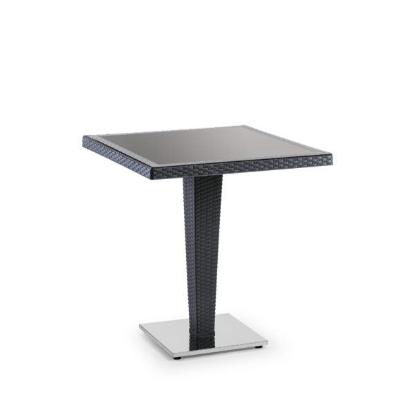 Table ANTARES 70x70 CM | CHROME LEG