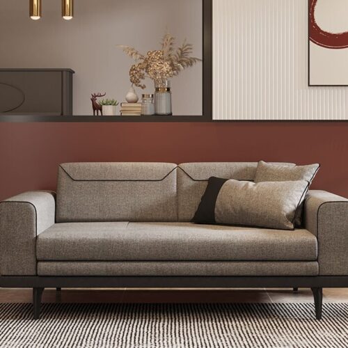 Arya Two-Seater Sofa - Grey