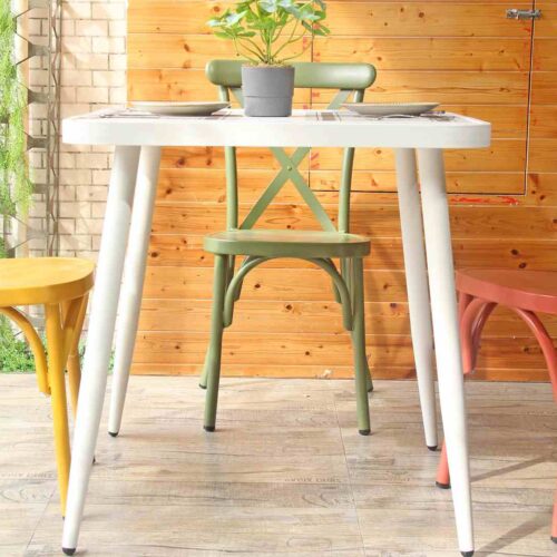 Banquet Aluminum X Back Chair