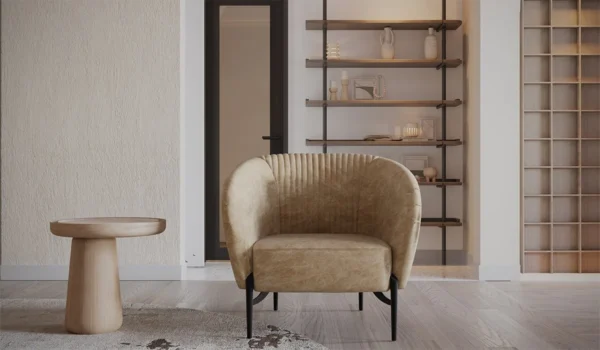 CROSS ARMCHAIR 1.BROWN/ZEN 07