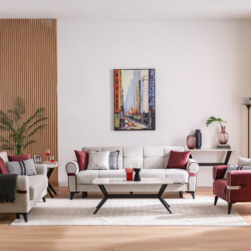 Dalin Fabric Sofa Set (3+2+1 Seater)