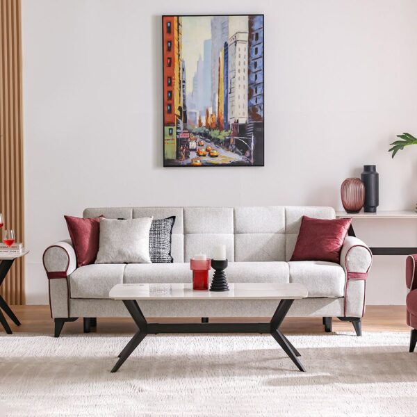 Dalin Fabric Sofa Set (3+2+1 Seater) - Image 2