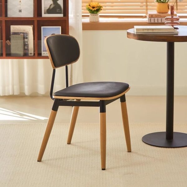 Woody Black Chair - Image 2
