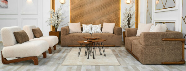 Curly sofa set