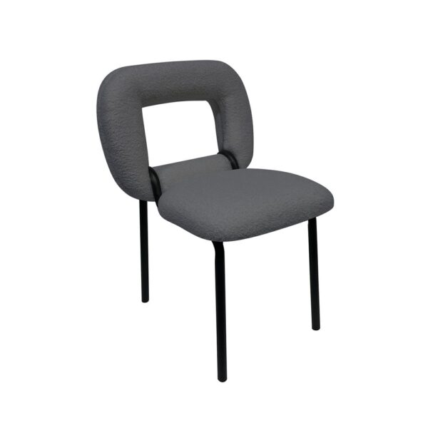 Maple D armless dining chair - Image 5