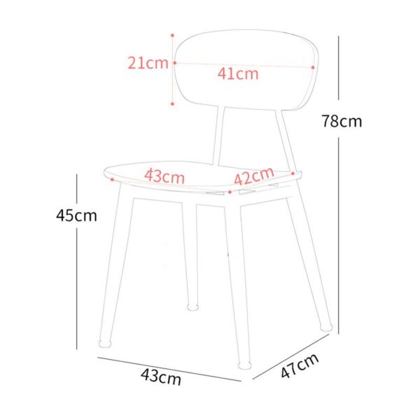Woody Black Chair - Image 4