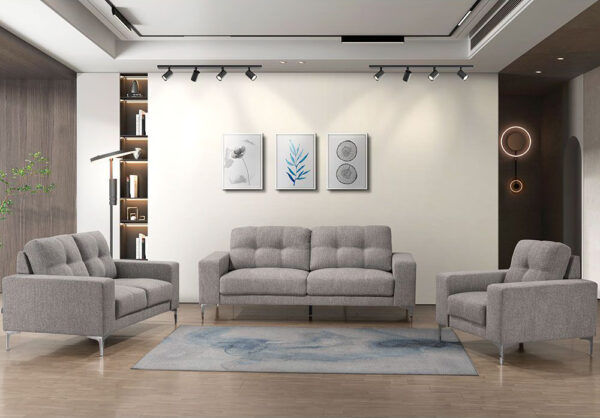 Gilbert Fabric  Sofa Set  (6-Seater)