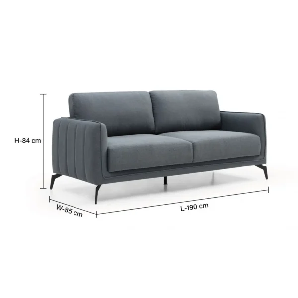 Stellar 6-Seater Fabric Sofa Set - Image 5